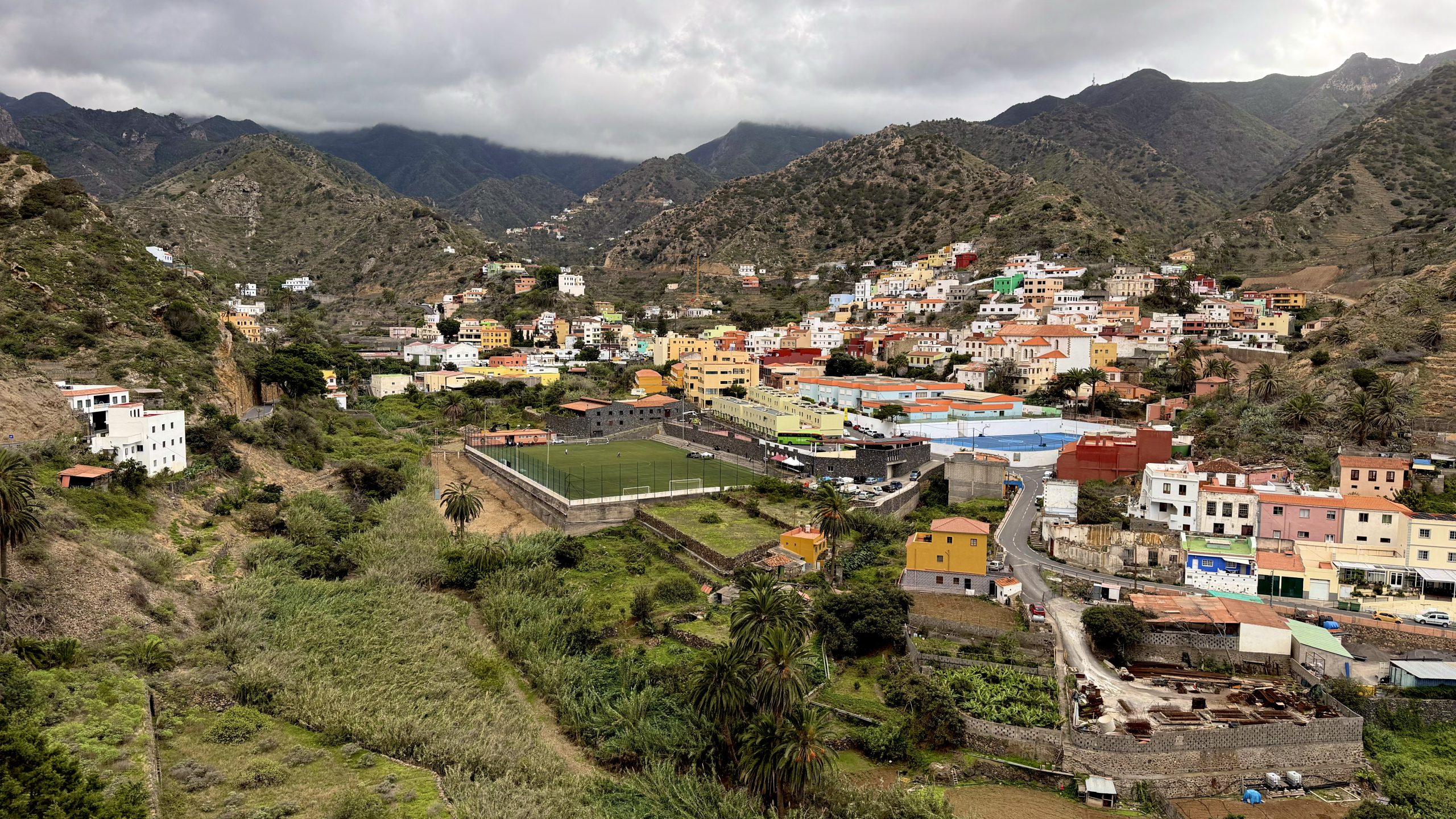 Casco histórico de Vallehermoso